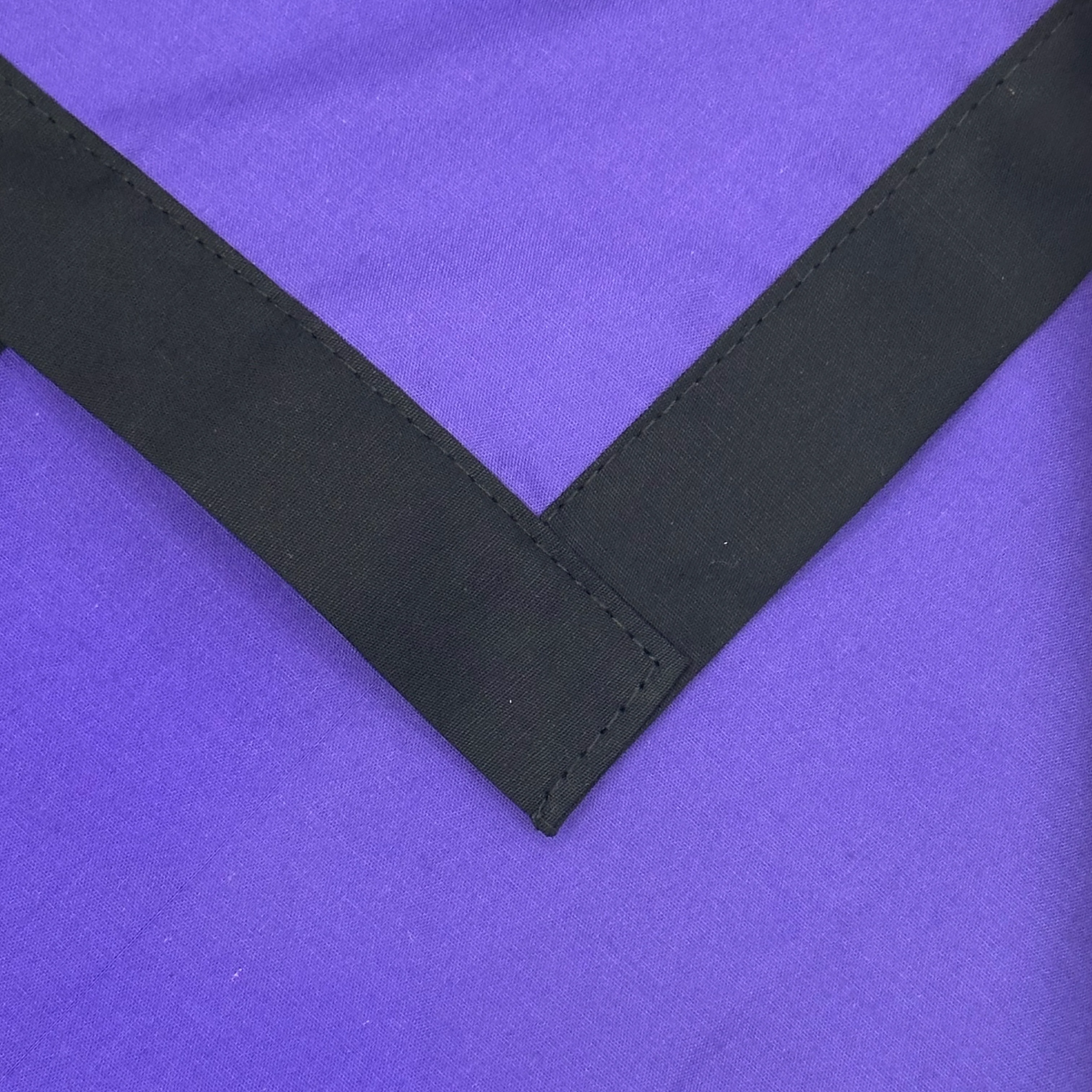 Adult Necker with Trim - Purple / Black