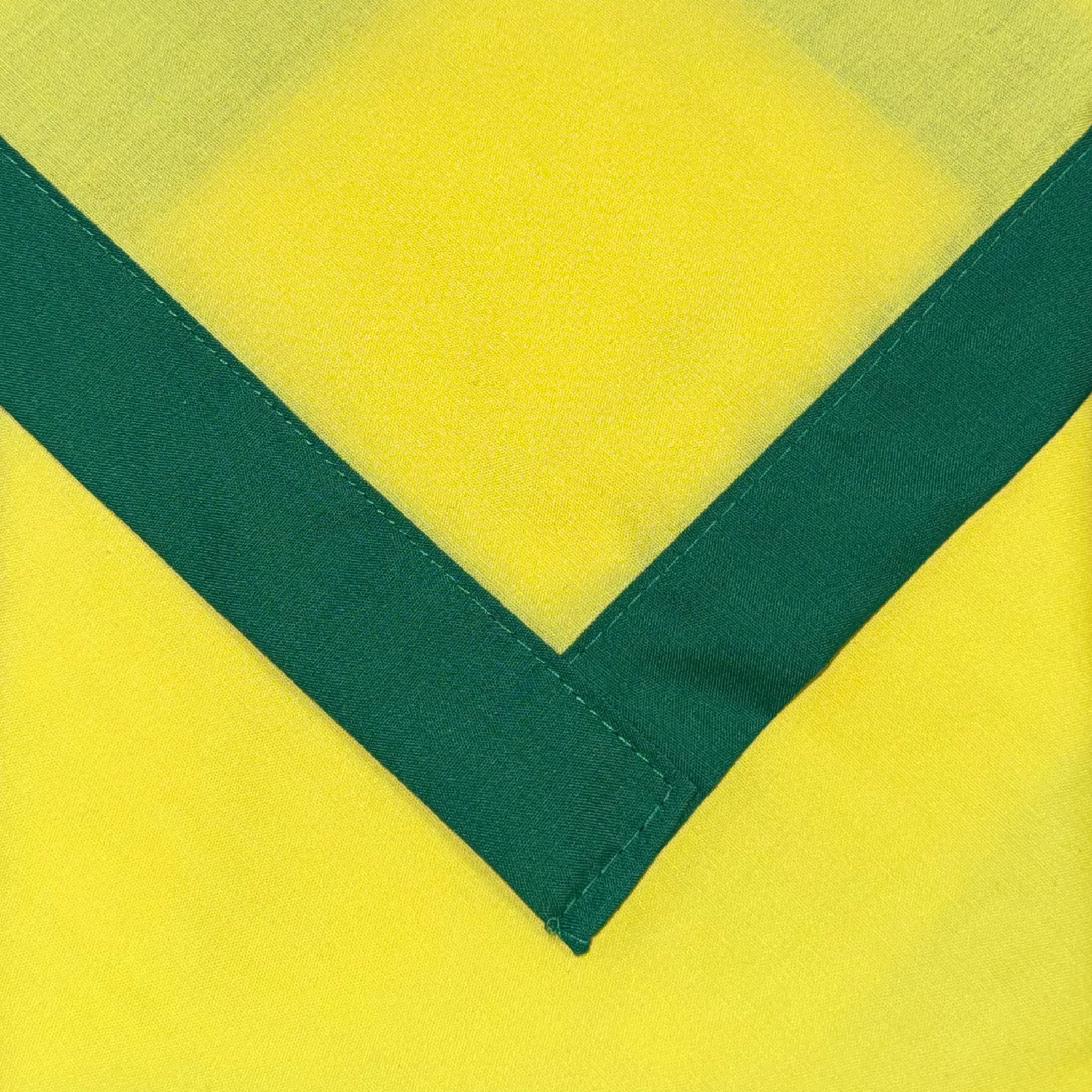 Adult Necker with Trim - Yellow / Emerald