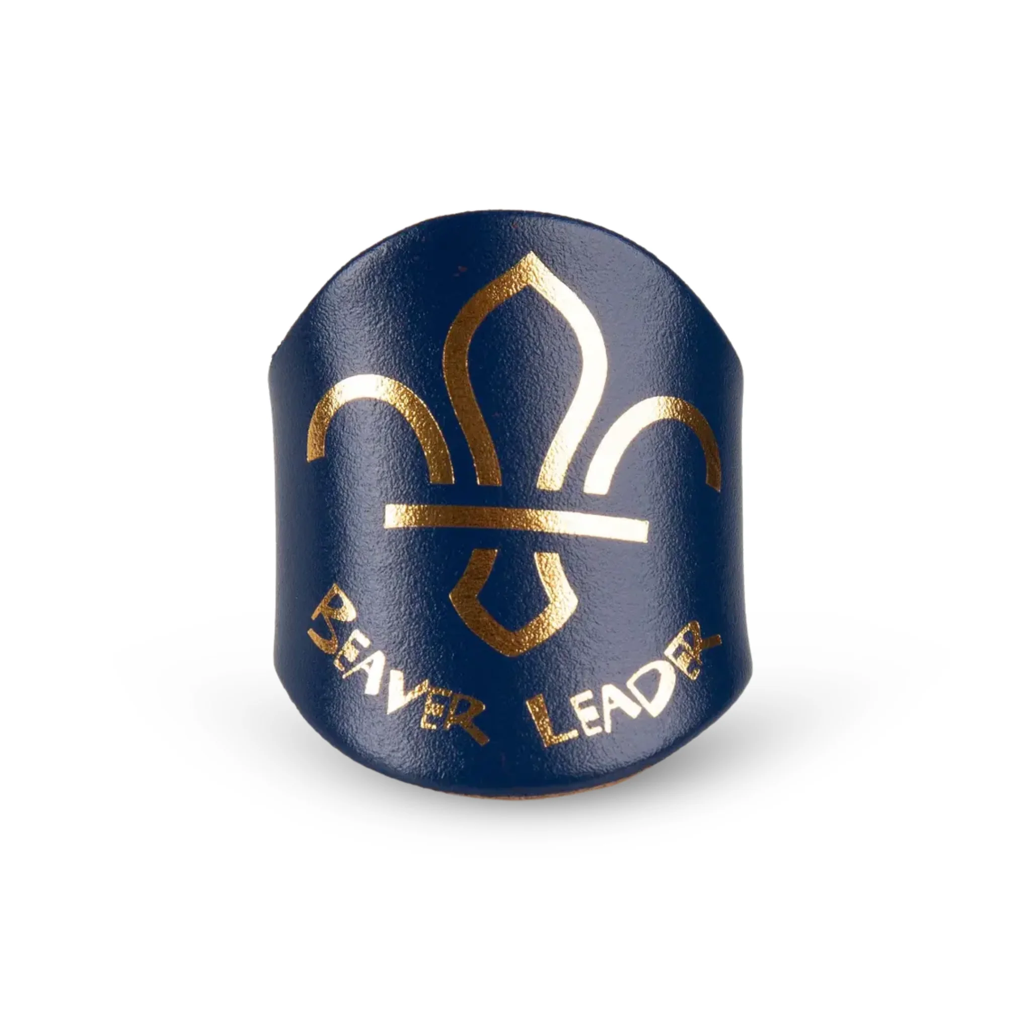 Beaver Scouts Leader Leather Woggle - Image 3