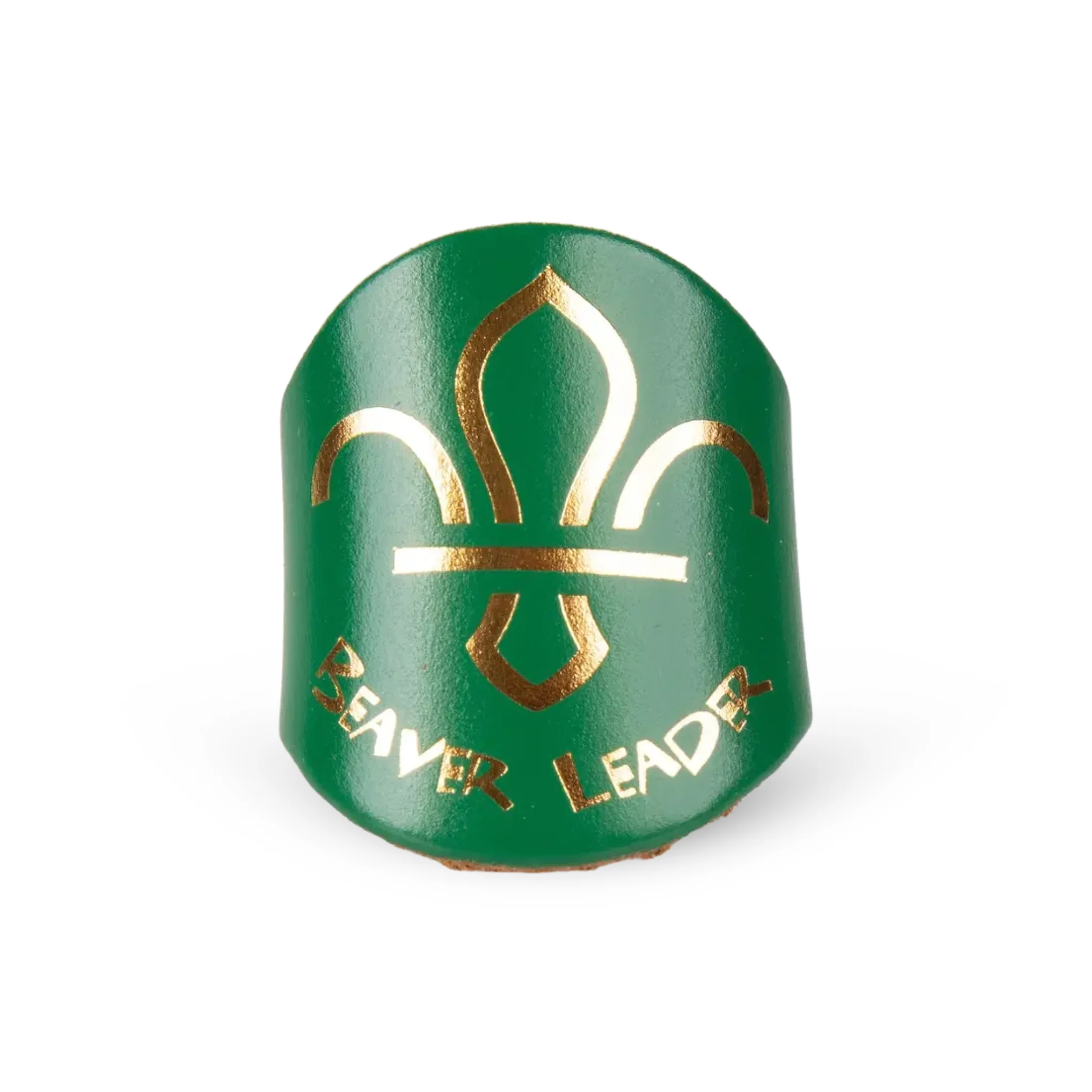 Beaver Scouts Leader Leather Woggle - Image 4