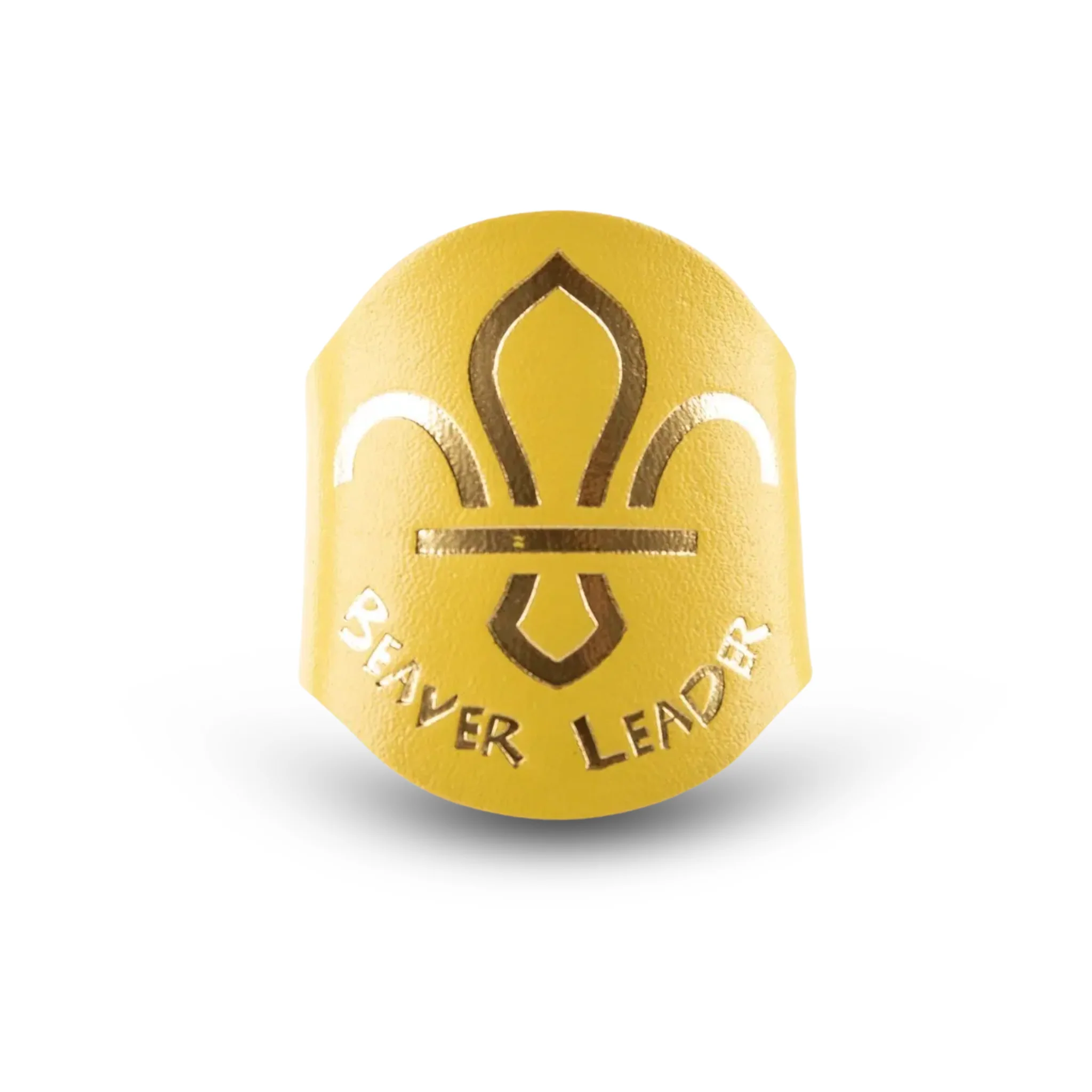Beaver Scouts Leader Leather Woggle - Image 5