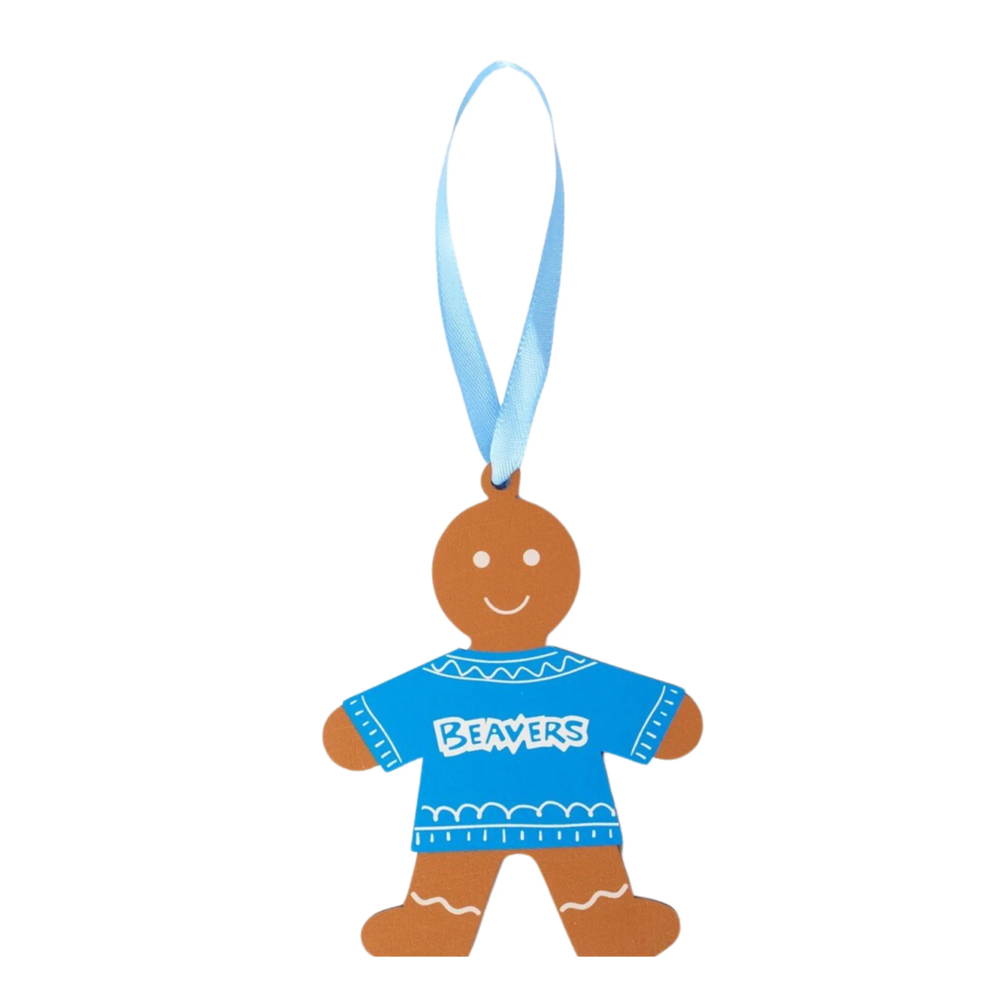 Beavers Gingerbread Christmas Decoration