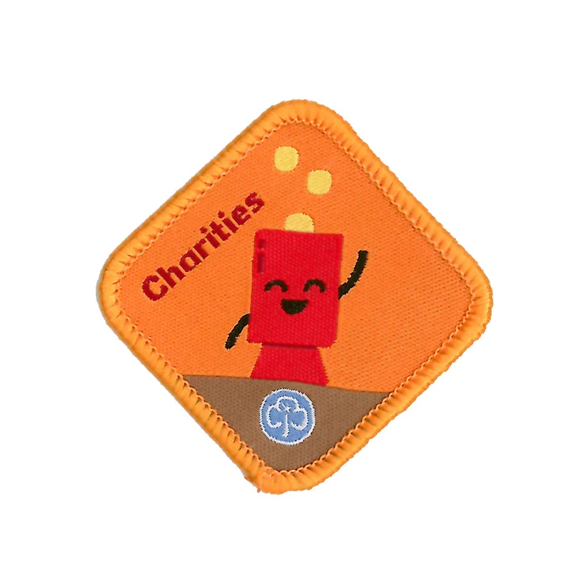 Brownies Charities woven badge