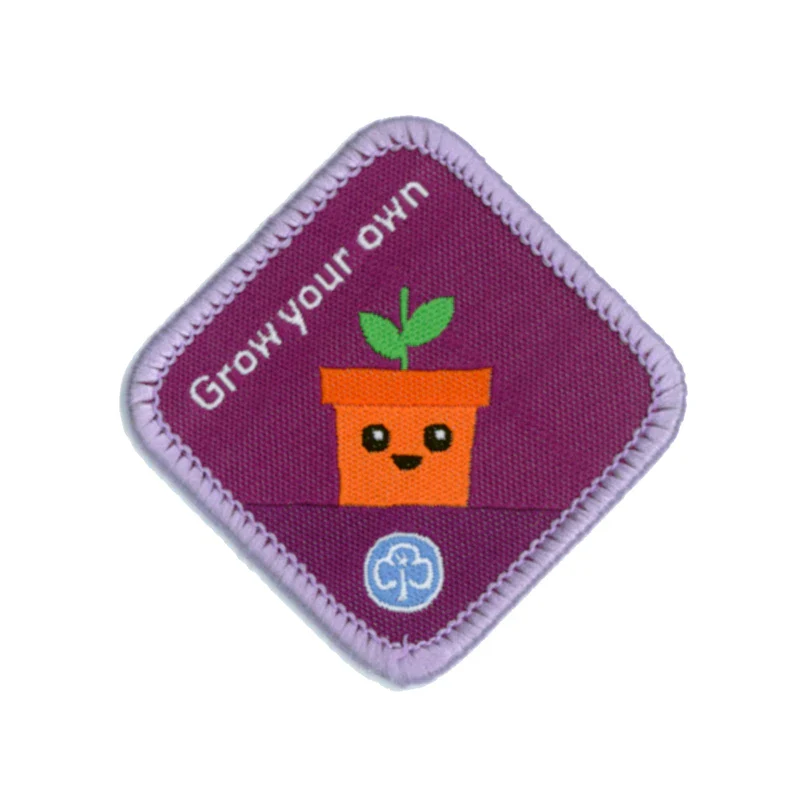 Brownies Grow your own woven badge