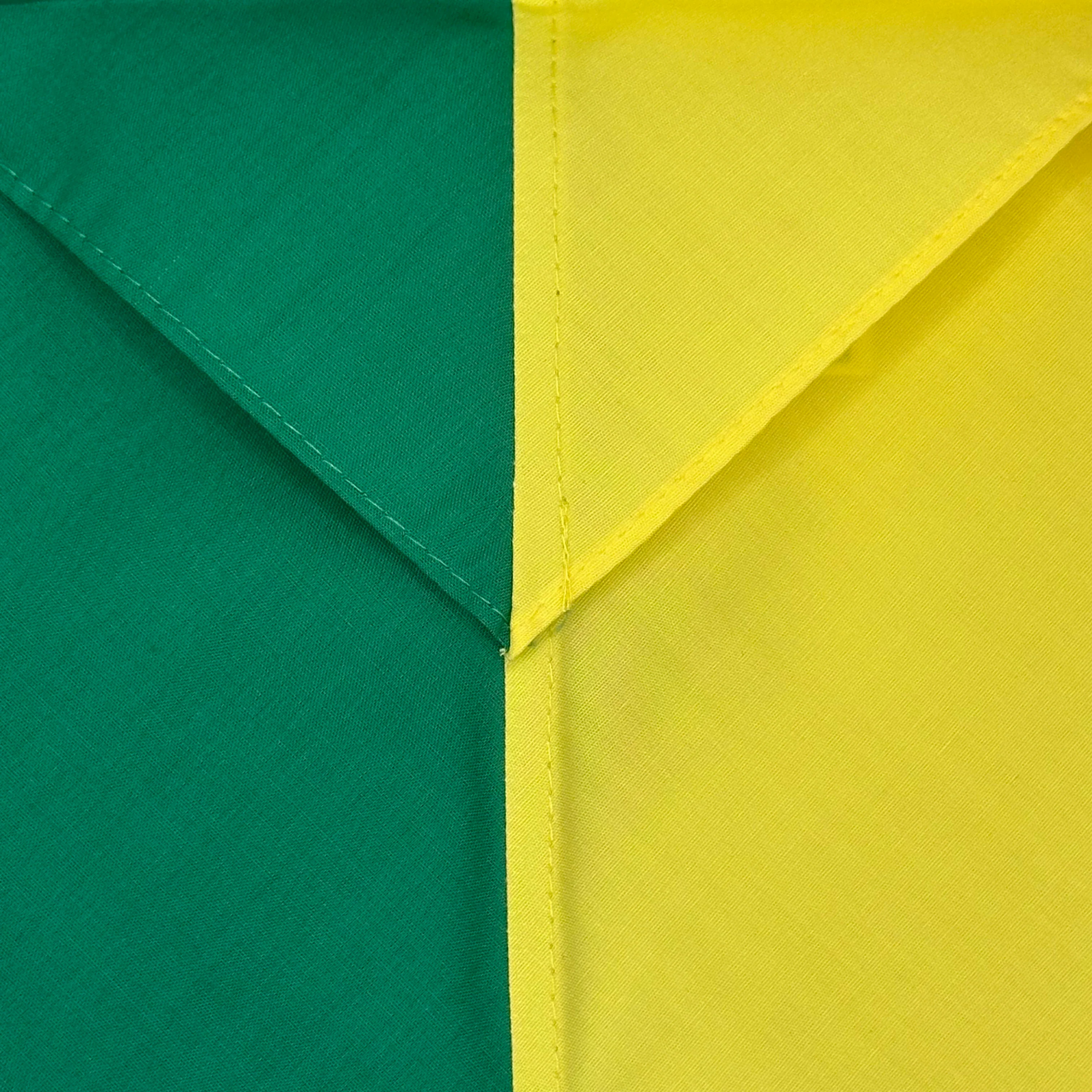 Child Necker Half and Half - Emerald / Yellow
