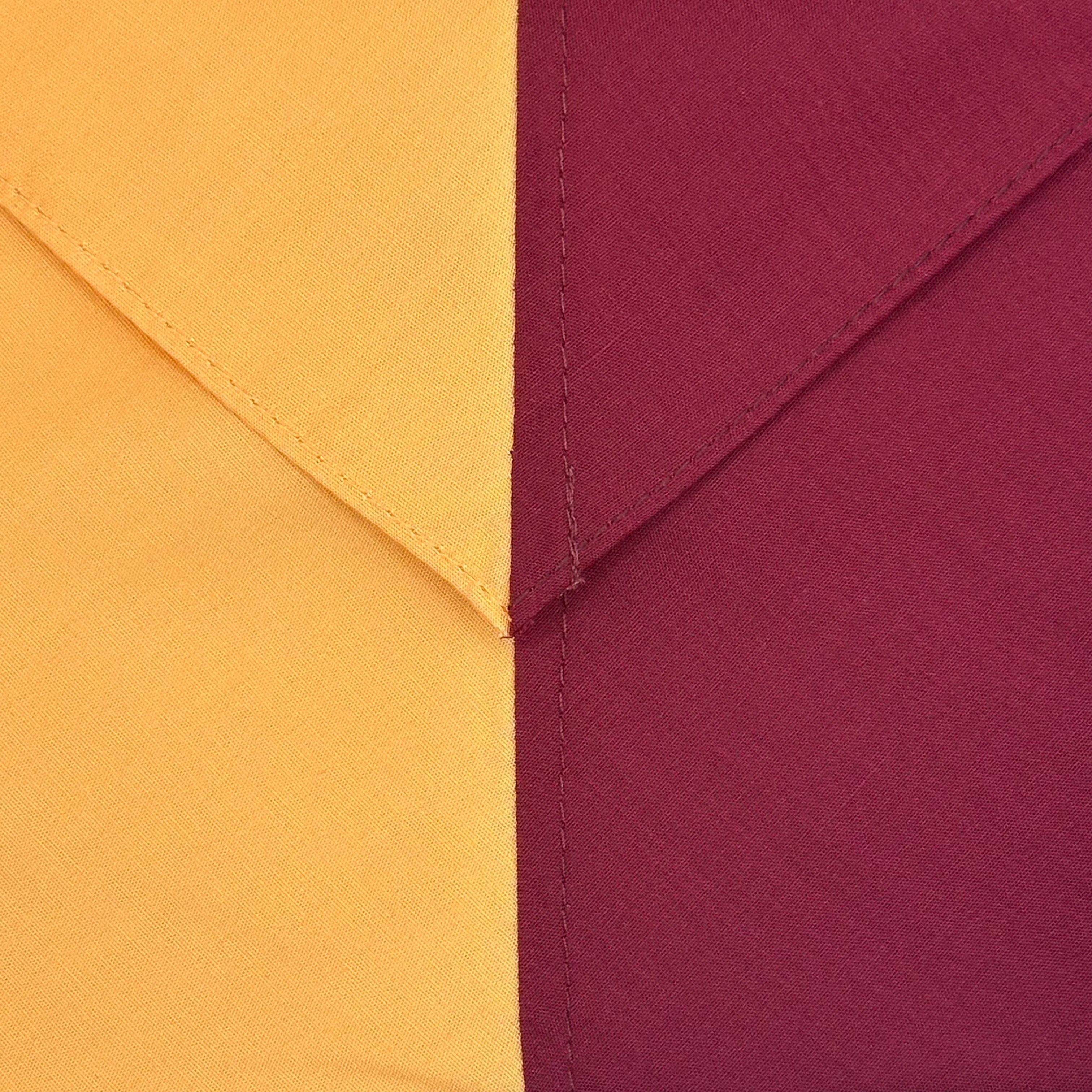 Child Necker Half and Half - Orange / Crimson