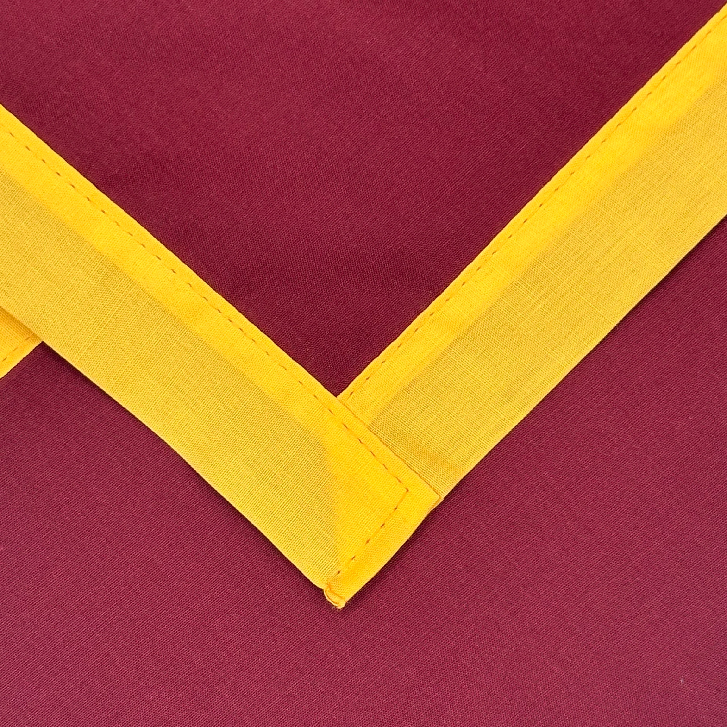Child Necker with Trim - Crimson / Amber