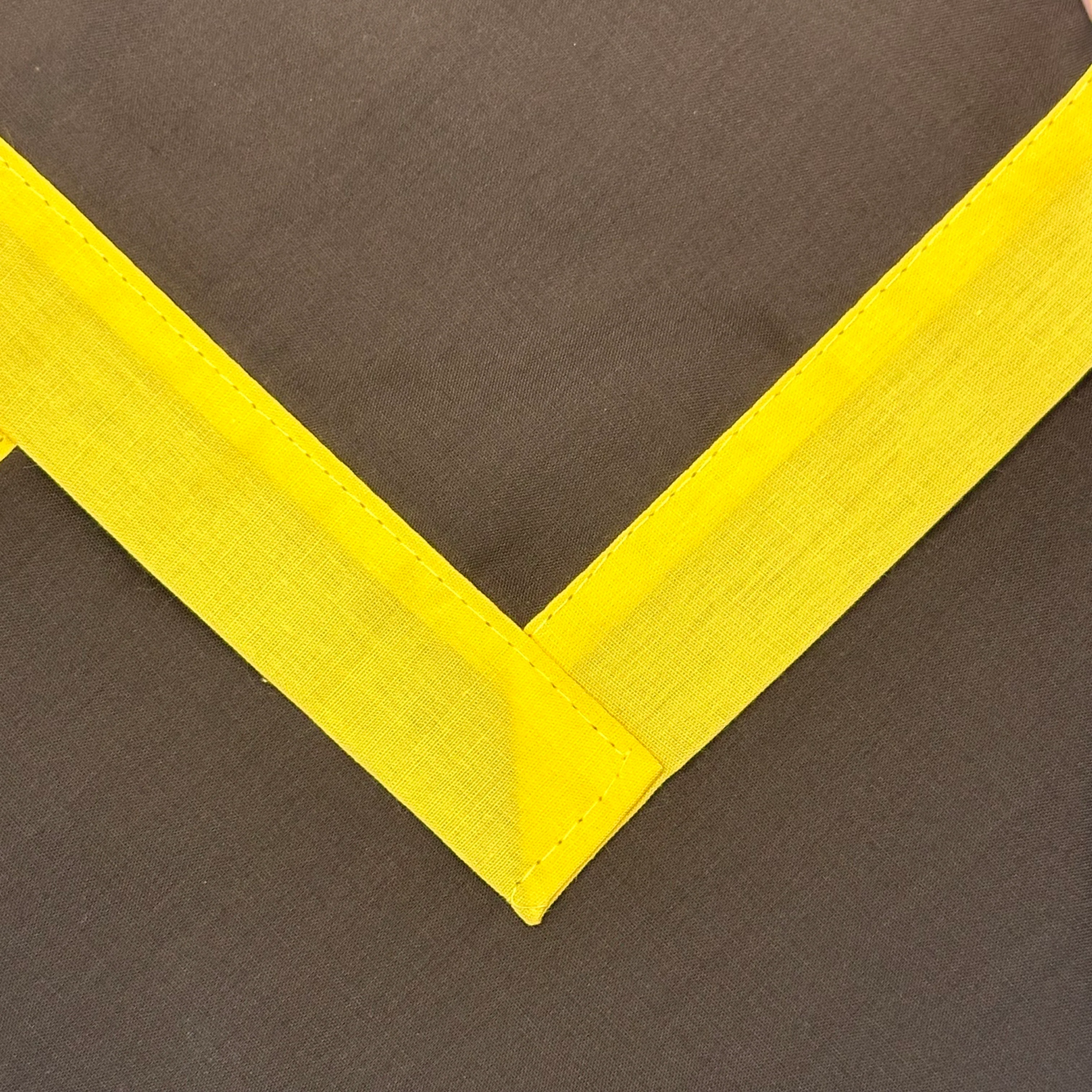 Adult Necker with Trim - Dark brown / Gold