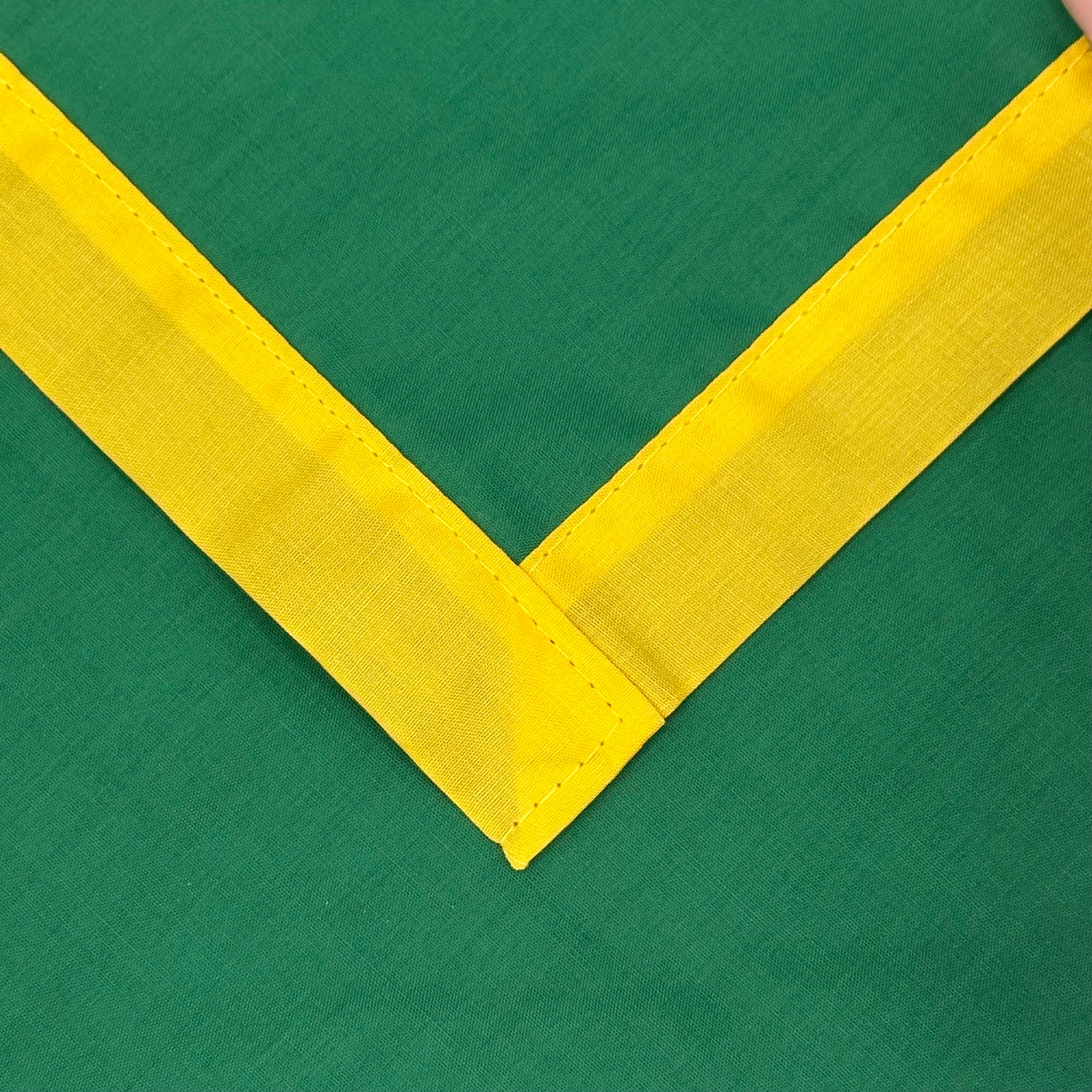 Child Necker with Trim - Emerald / Gold