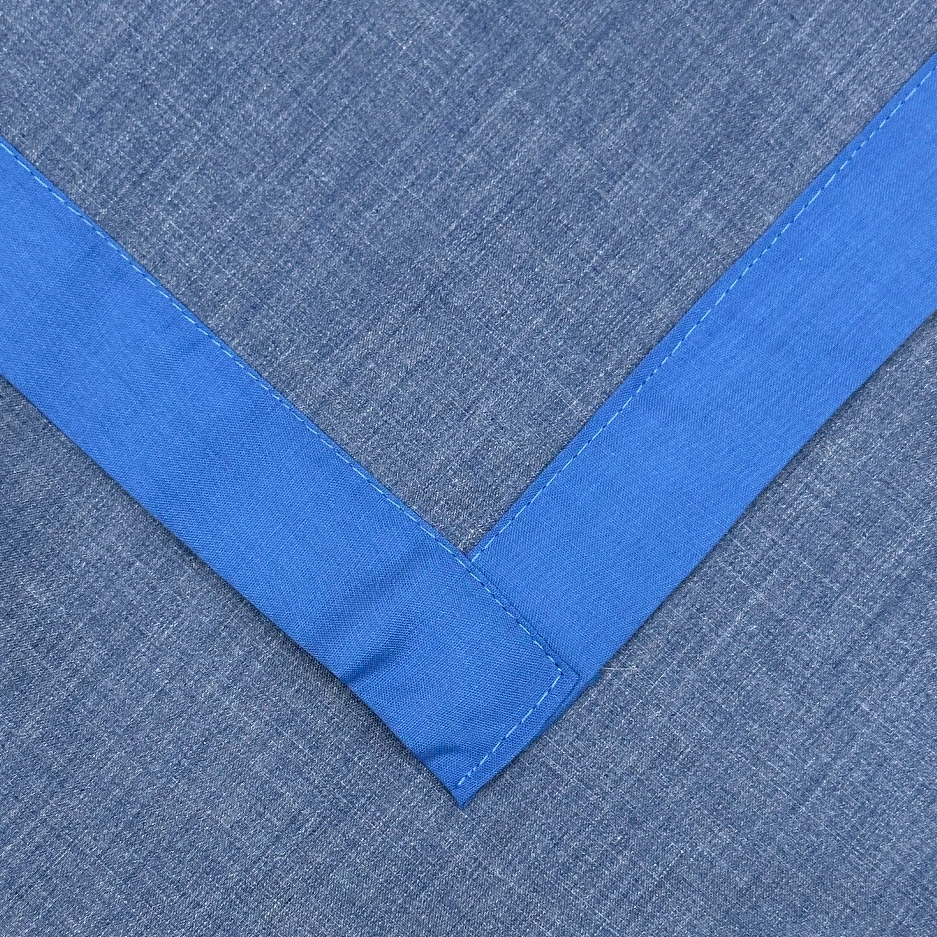 Child Necker with Trim - Grey / Hyacinth