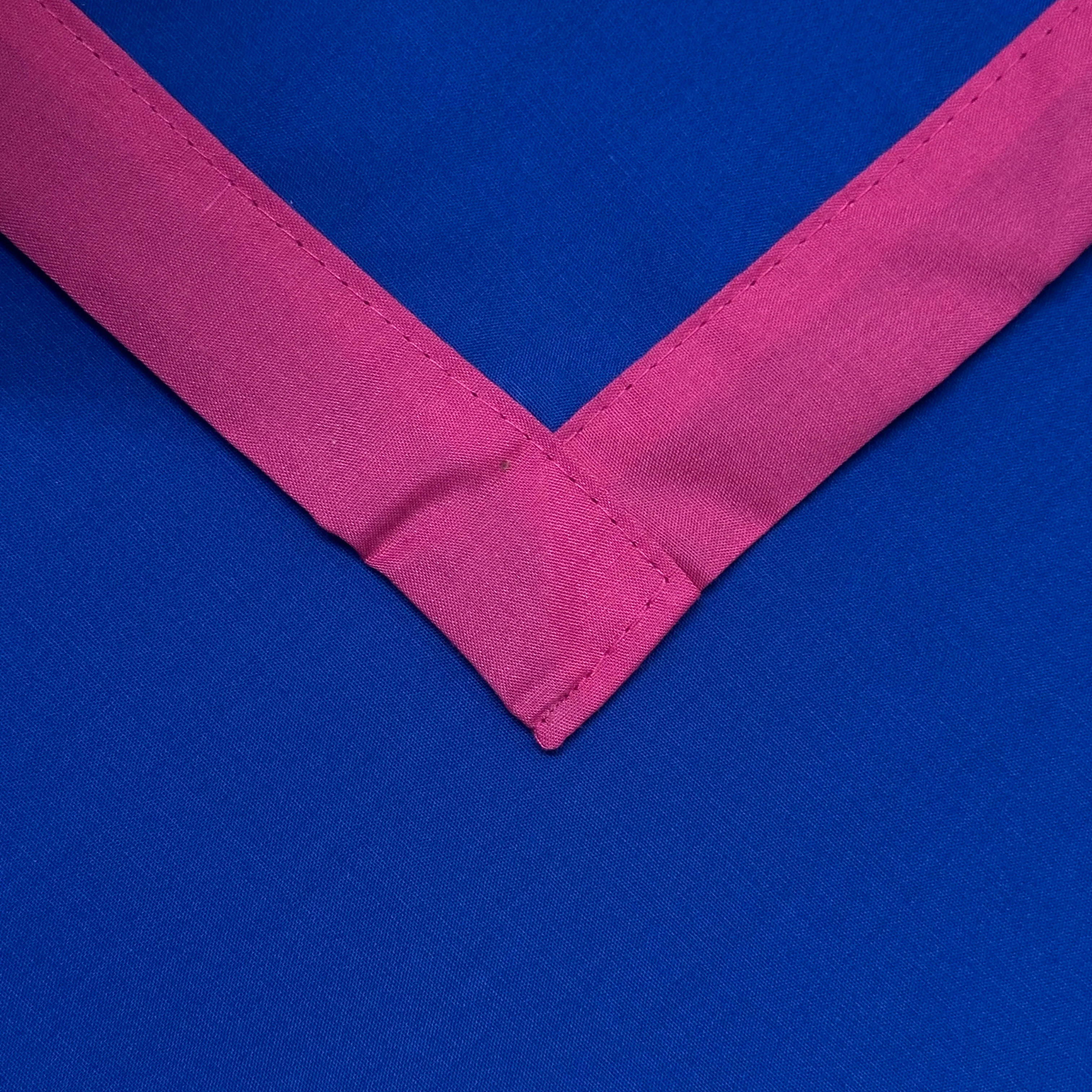 Child Necker with Trim - Royal / Cerise