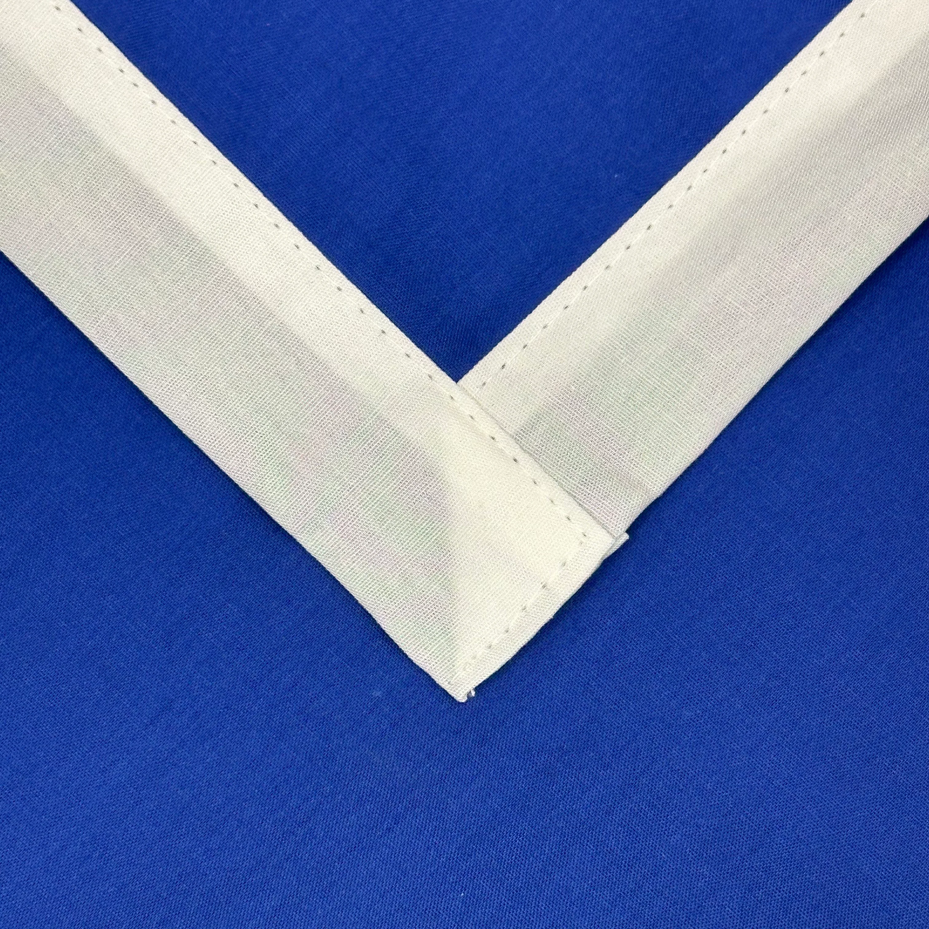 Adult Necker with Trim - Royal / White