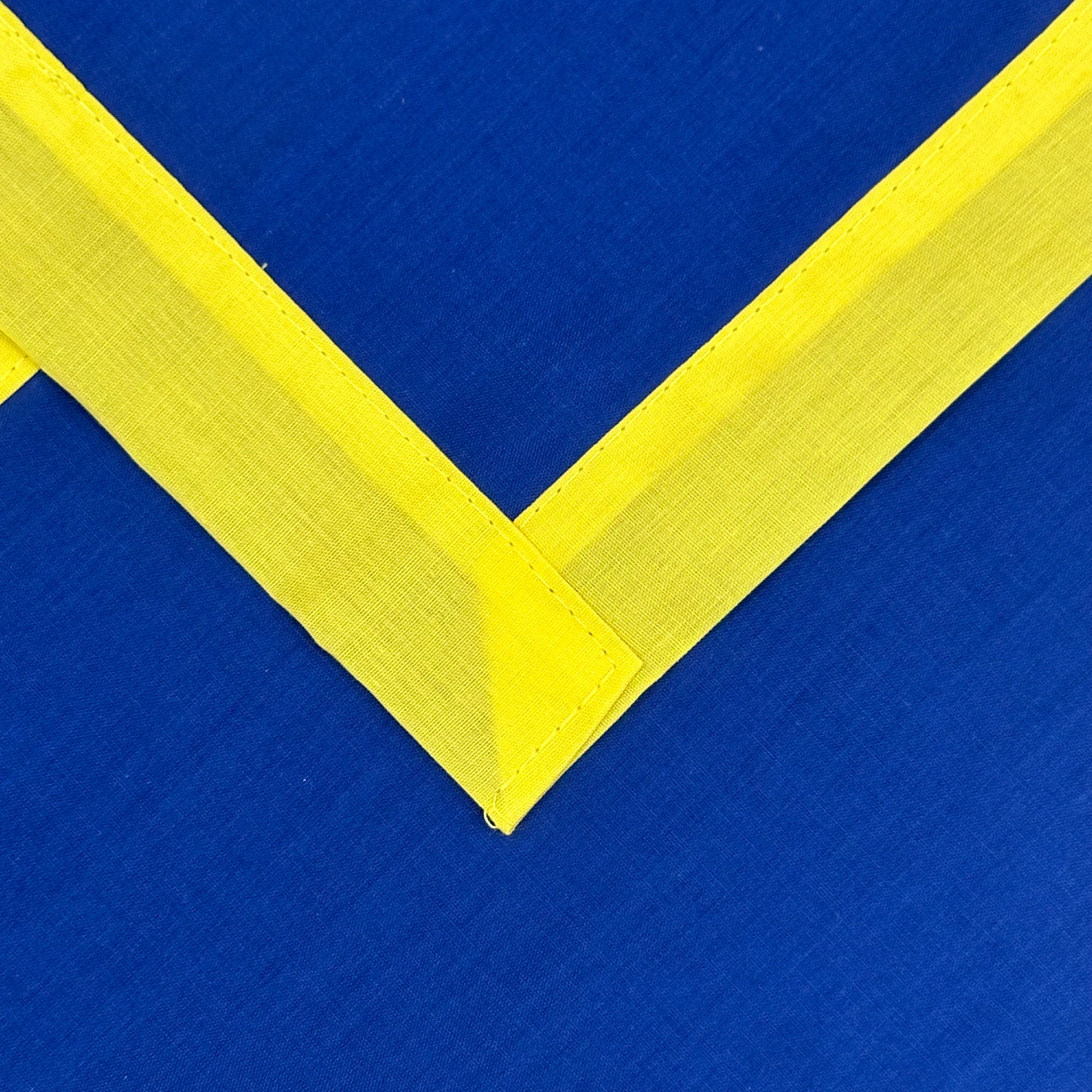 Adult Necker with Trim - Royal / Yellow