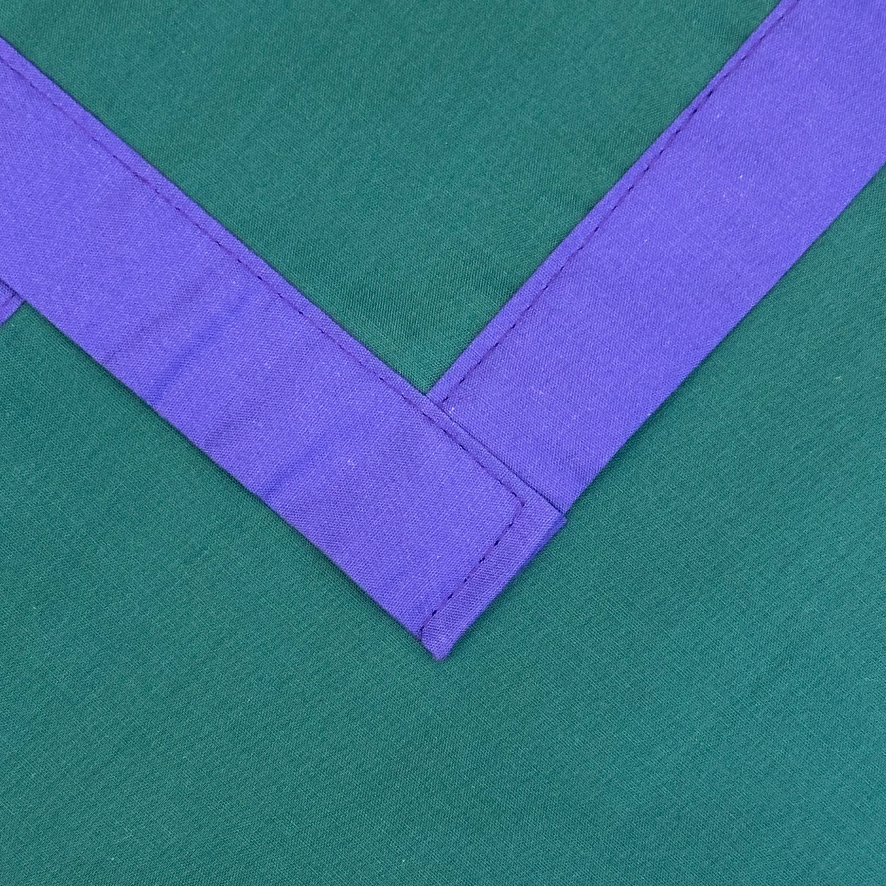 Adult Necker with Trim - Scout Green / Purple