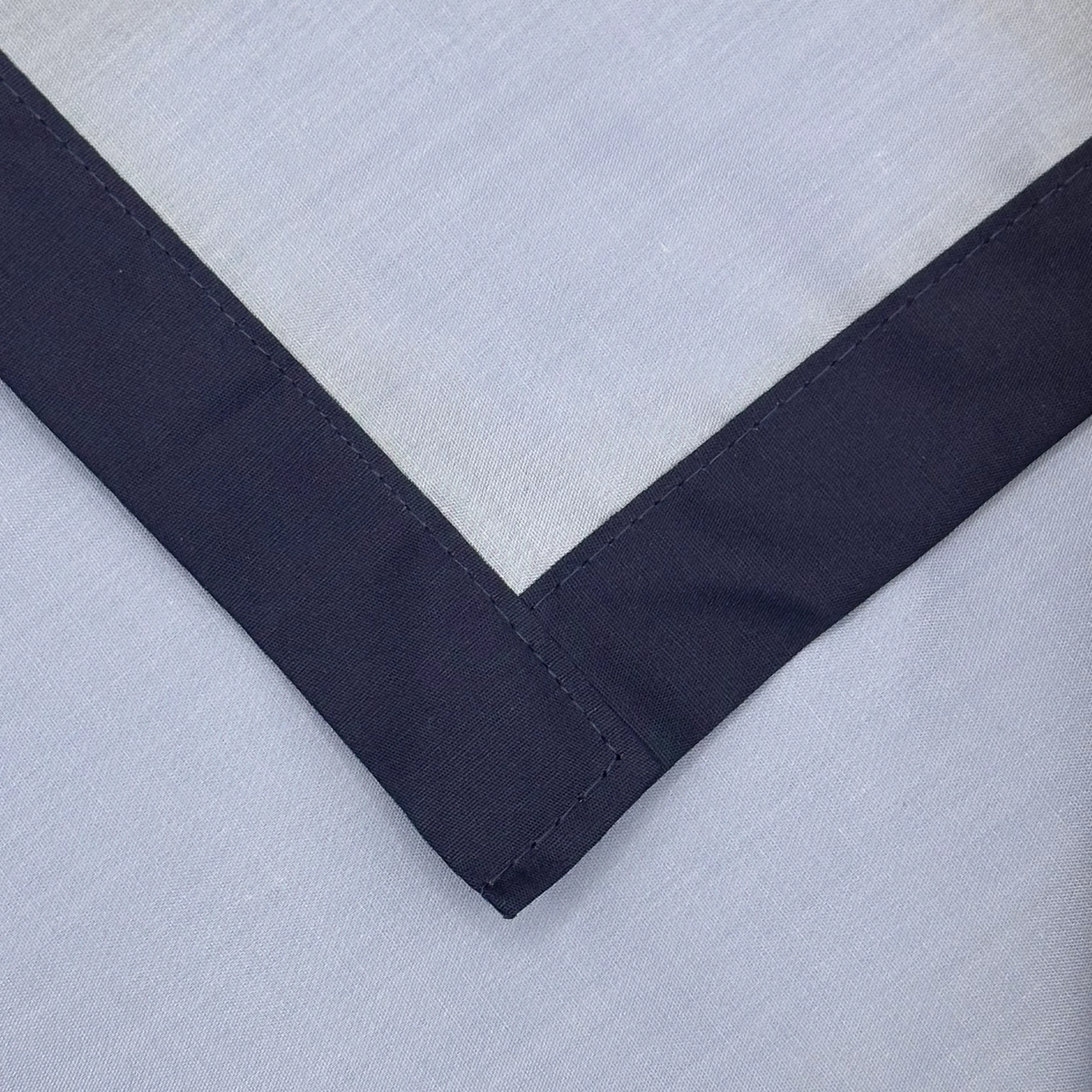 Adult Necker with Trim - Sky / French Navy