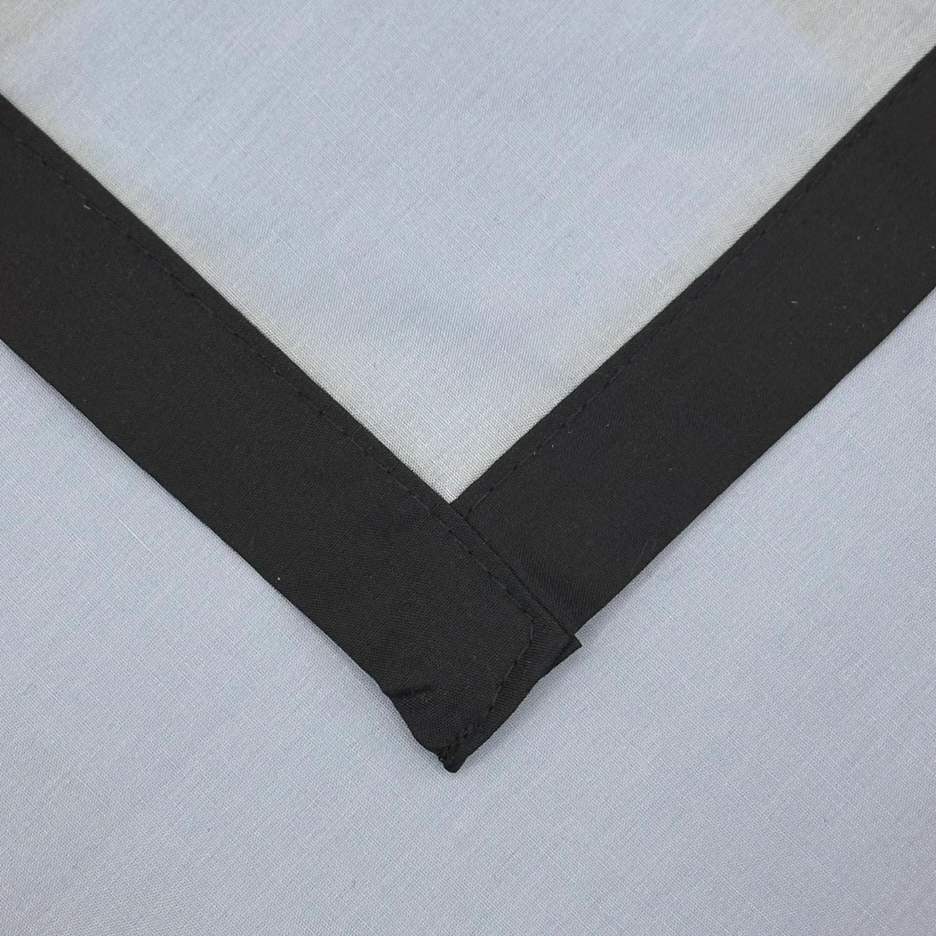 Child Necker with Trim - Sky / Navy