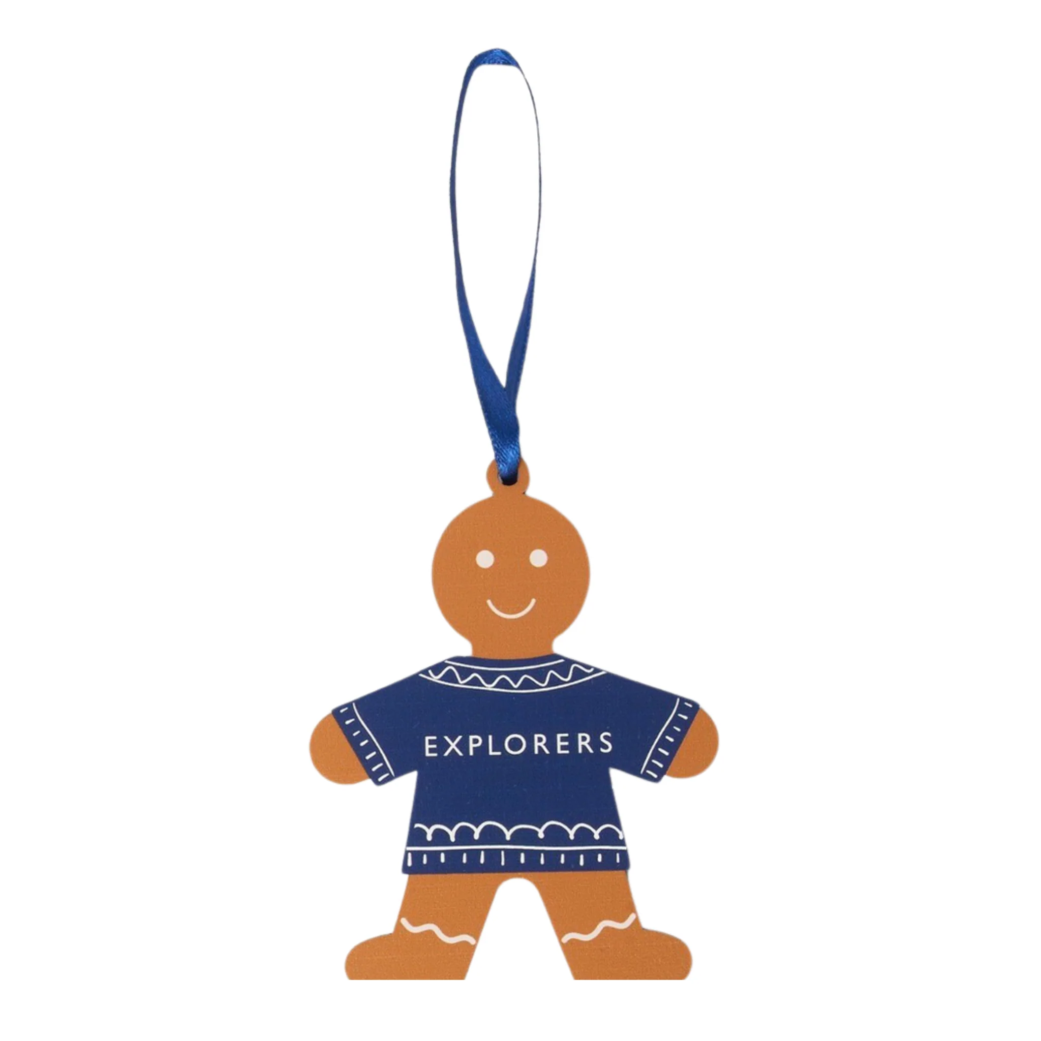 Explorer Gingerbread Christmas Decoration