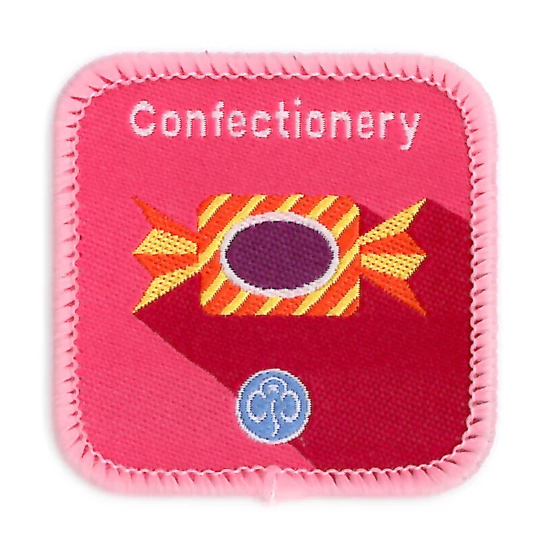 Guides Confectionery woven badge