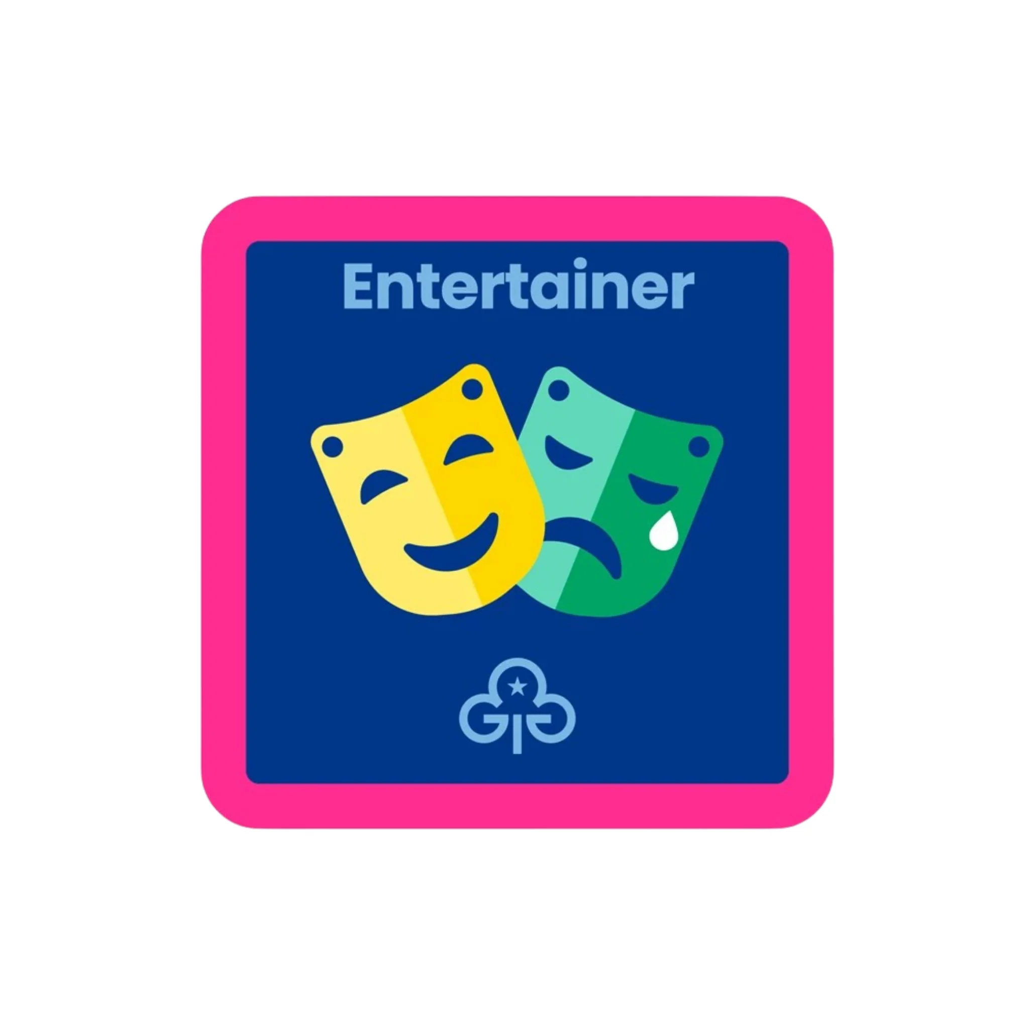 Guides Entertainer woven badge