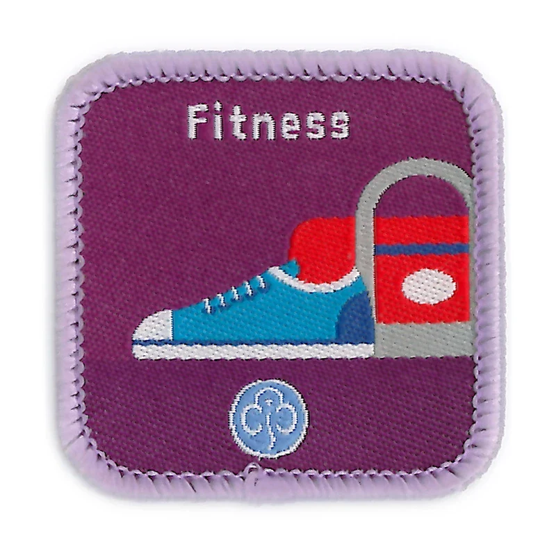 Guides Fitness woven badge