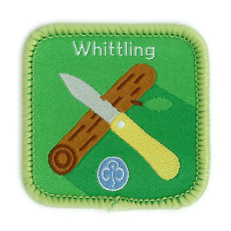 Guides Whittling woven badge