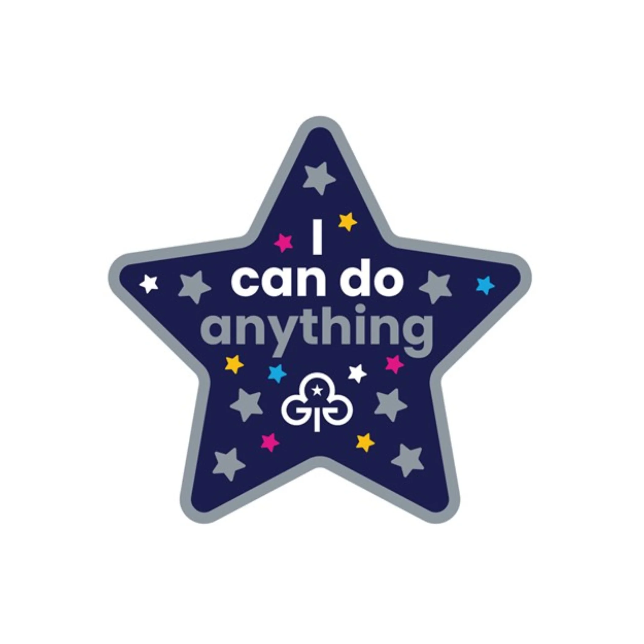 I can do anything woven badge
