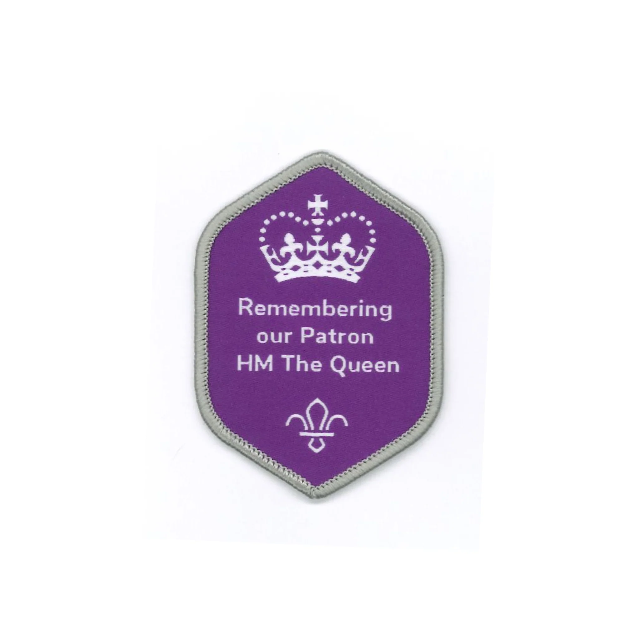 Official Memorial Badge for HM The Queen