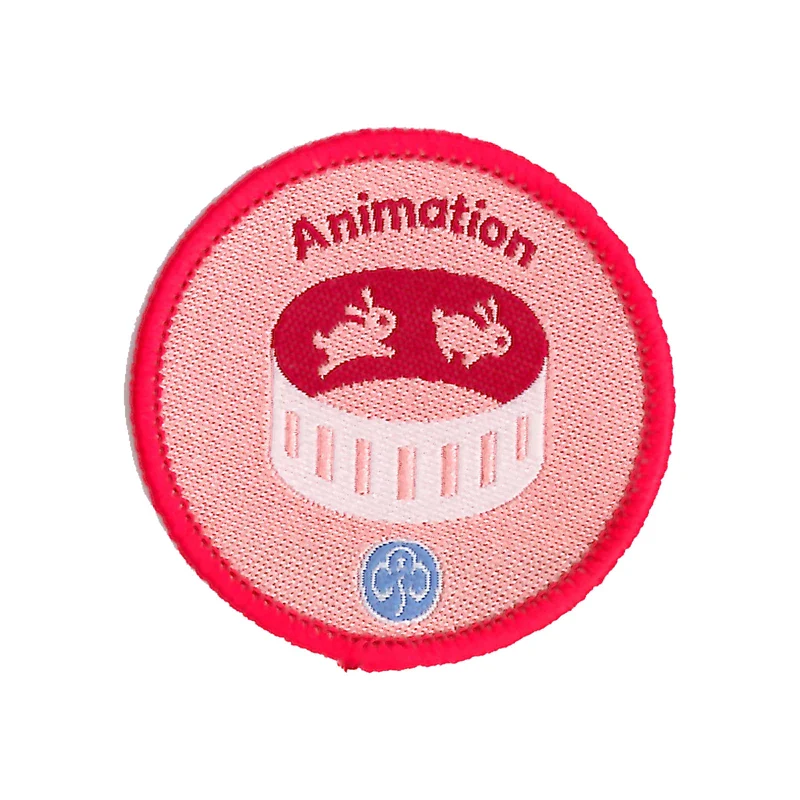 Rangers Animation woven badge