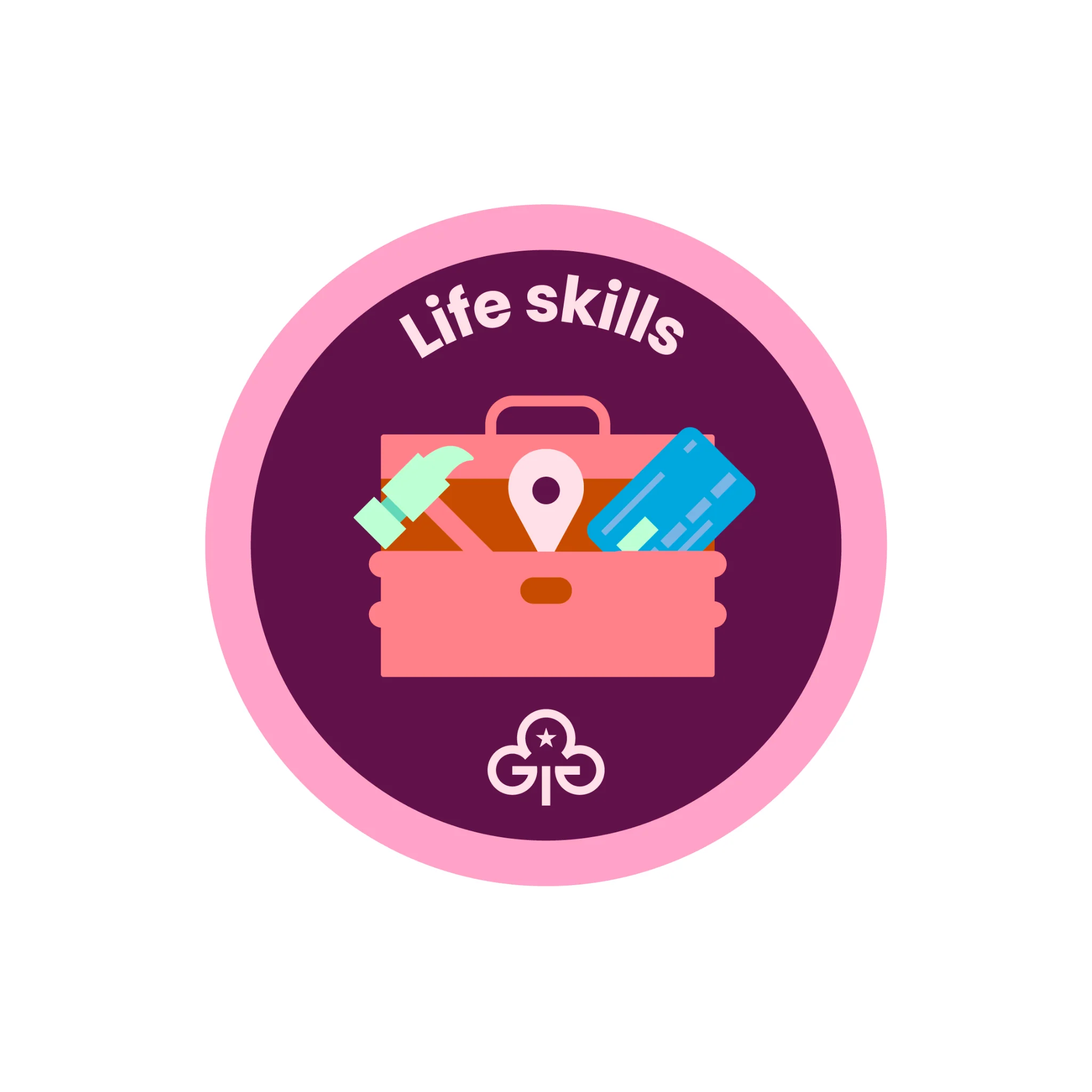 Rangers Life Skills woven badge