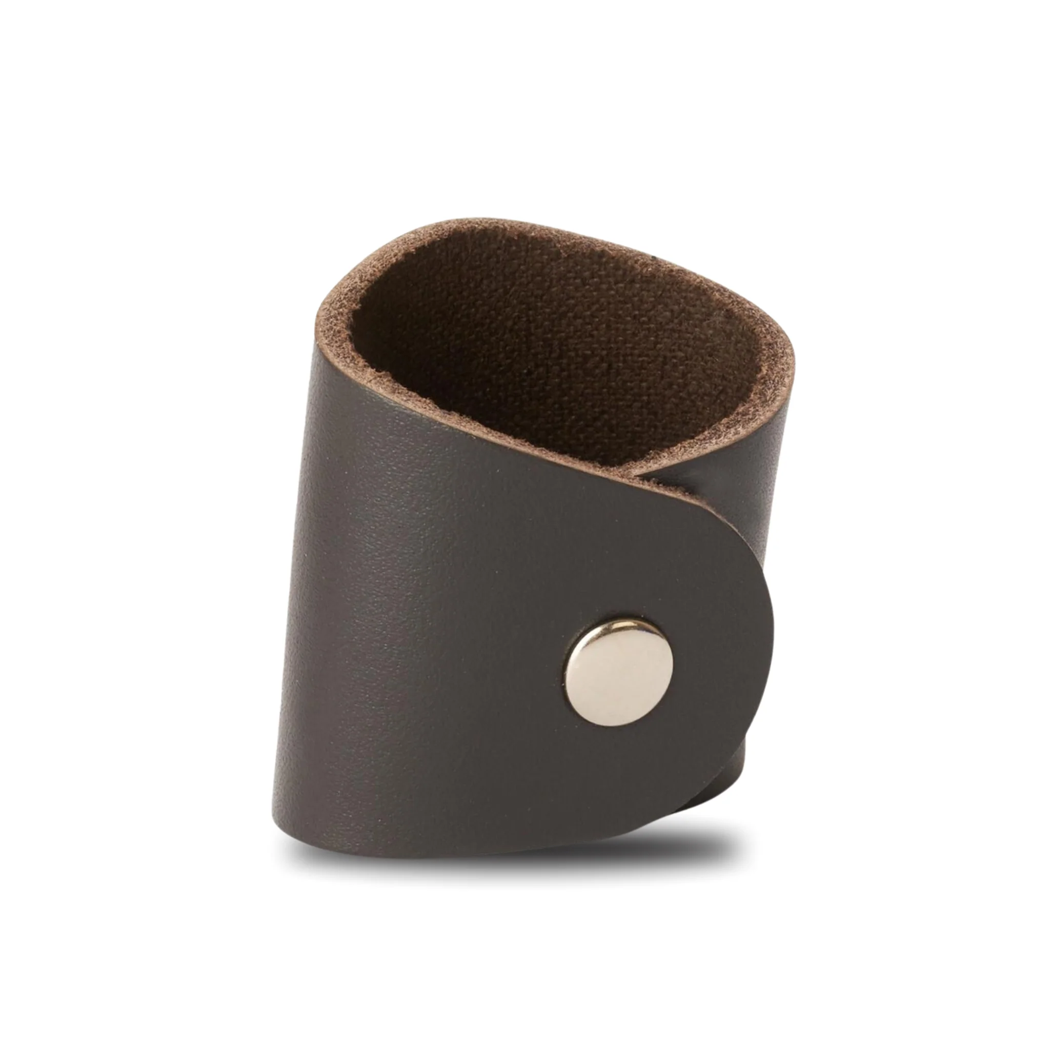 Scouts Plain Embossed Leather Woggle - Image 2