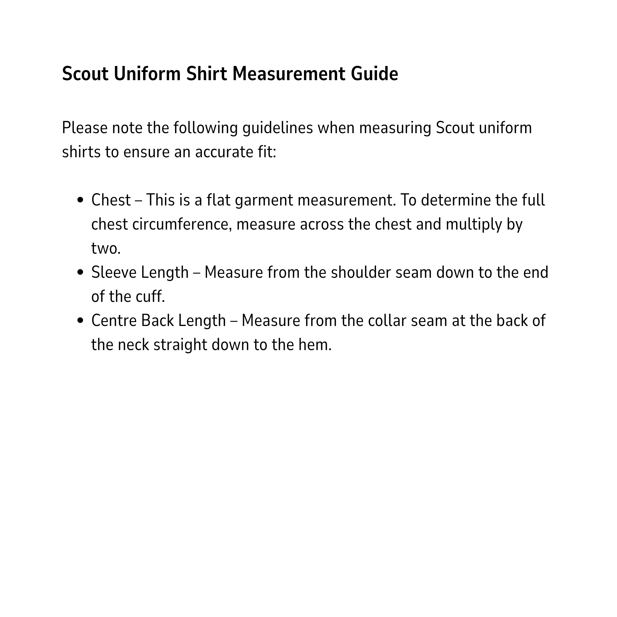 Scouts Uniform Shirt - Image 5