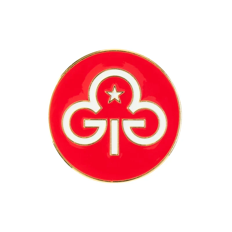 Trefoil Guild Promise metal badge