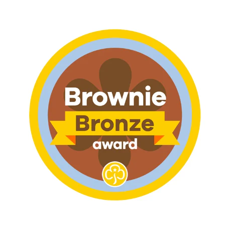 Bronze award - Brownie Woven Badge